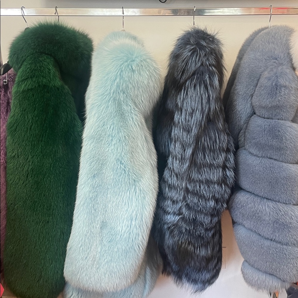 Custom Luxurious  Fur Coats in Multiple Colors